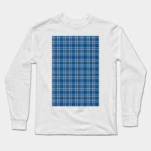 classic blue plaid Long Sleeve T-Shirt